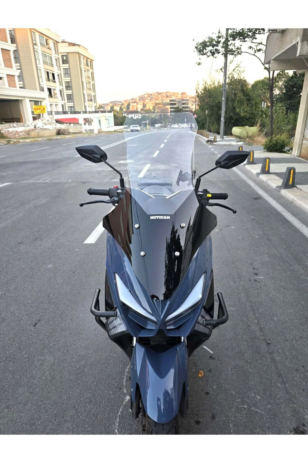 Küba Newcity 50 Ön Cam 2023-2026 Model 78cm Şeffaf Renkli 4mm UZU