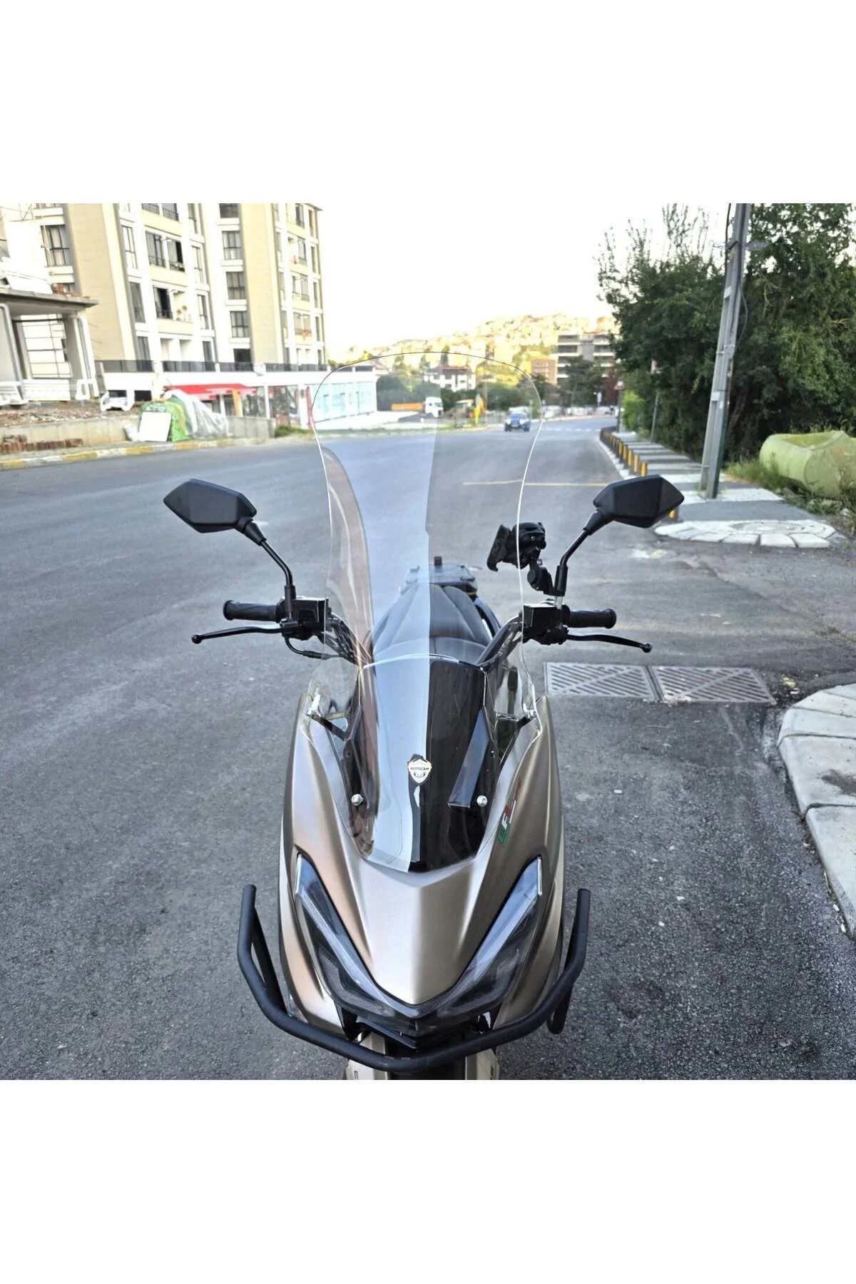 Küba Newlight 125 Pro Ön Cam 2023-2026 Model 75cm Şeffaf Renkli 4