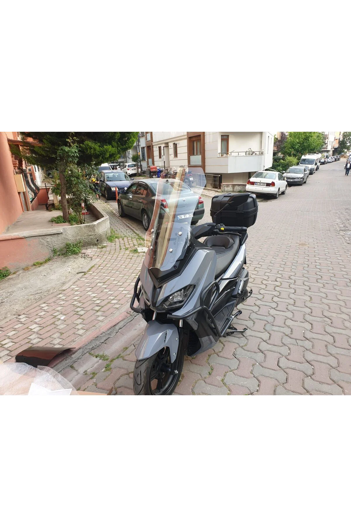 Küba Novax 200 Ön Cam 2023-2026 Model 57cm Şeffaf Renkli 4mm