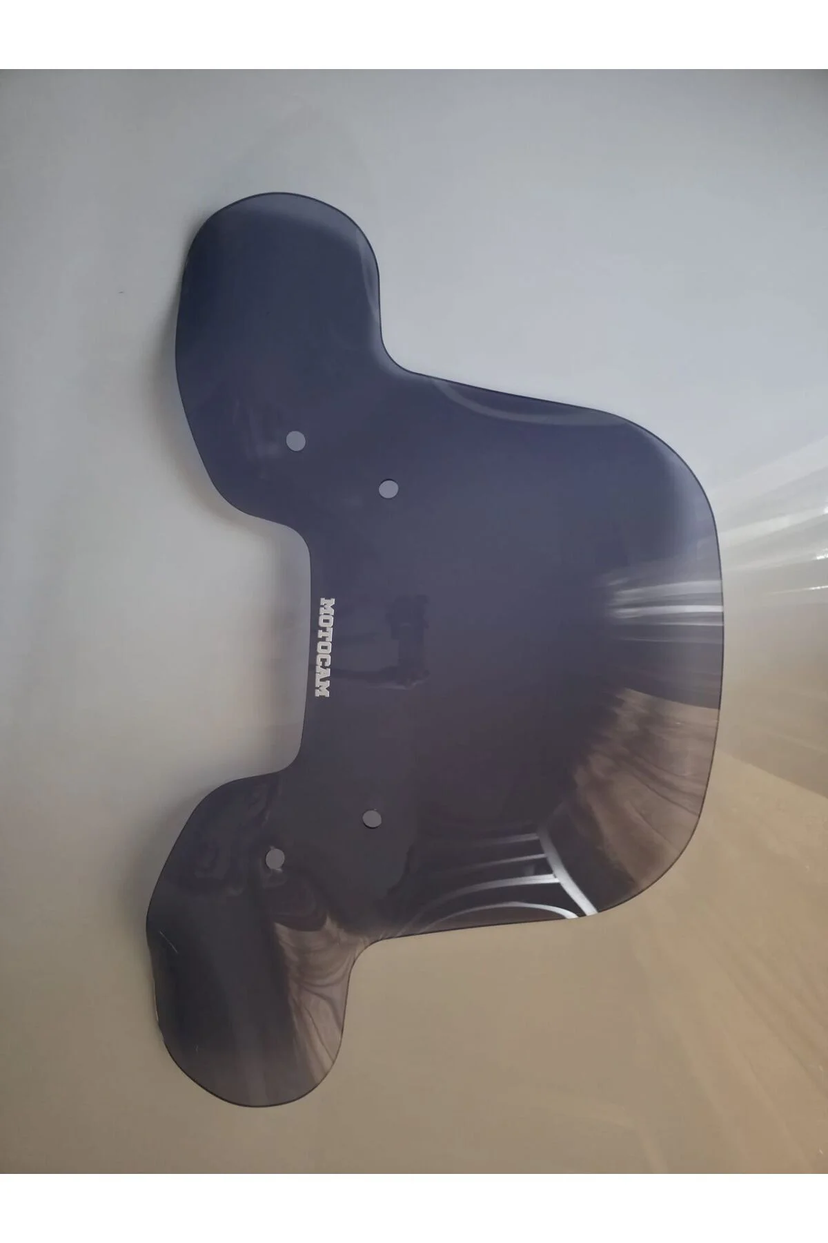 Küba Ravida 125 Ön Cam 2024-2026 Model 37cm Füme Renkli 4mm Elcikli APARATSIZ