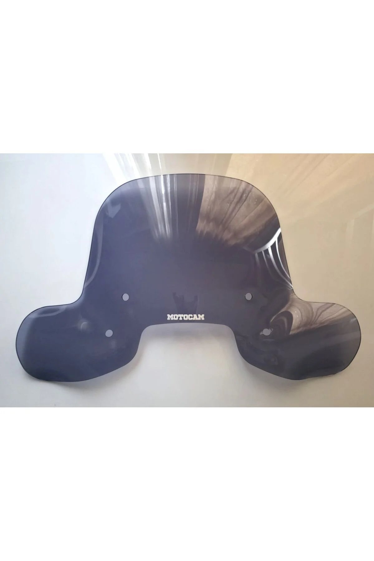 Küba Ravida 125 Ön Cam 2024-2026 Model 37cm Füme Renkli 4mm Elcikli APARATSIZ