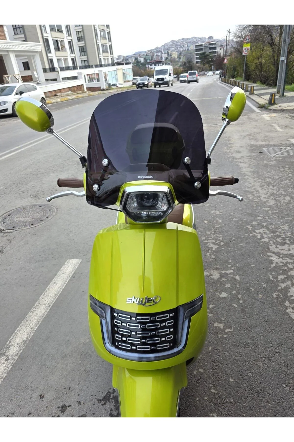 Küba Ravida 50 Ön Cam 2024-2026 Model 38cm Siyah Renkli 4mm APARA