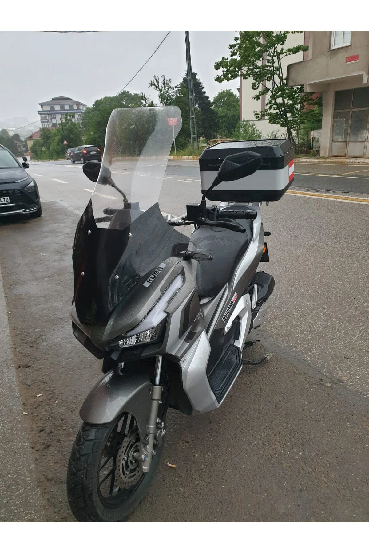 Küba Rubano 150 Ön Cam 2023-2026 Model 78cm Şeffaf Renkli 4mm UZU