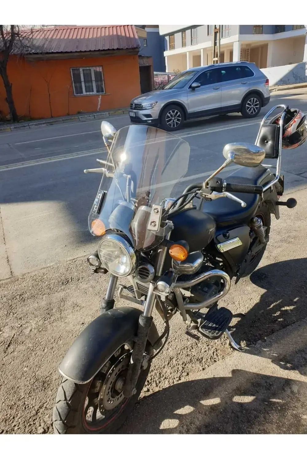 Küba Süperlight 125 Ön Cam 2008-2026 Model 53cm Şeffaf Renkli 4mm