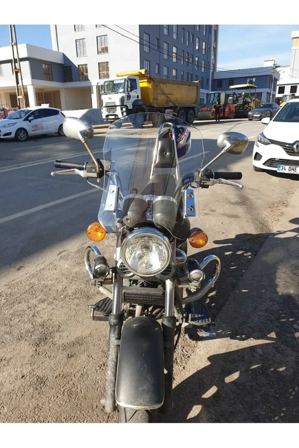 Küba Süperlight 150 Ön Cam 2008-2026 Model 53cm Şeffaf Renkli 4mm