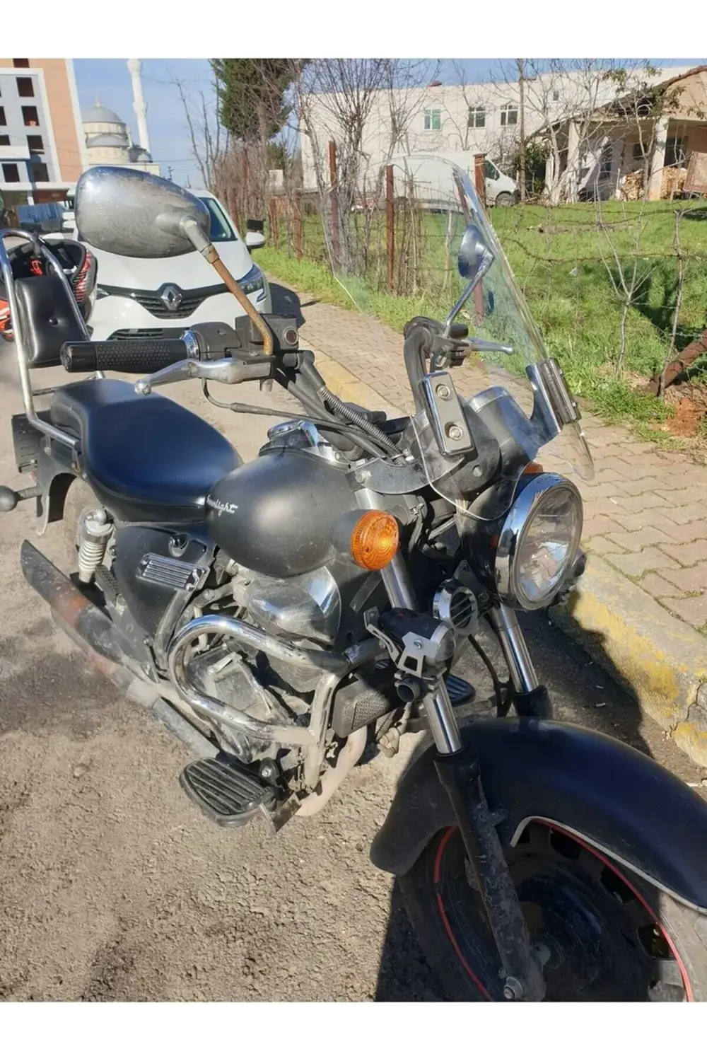 Küba Süperlight 150 Ön Cam 2008-2026 Model 53cm Şeffaf Renkli 4mm