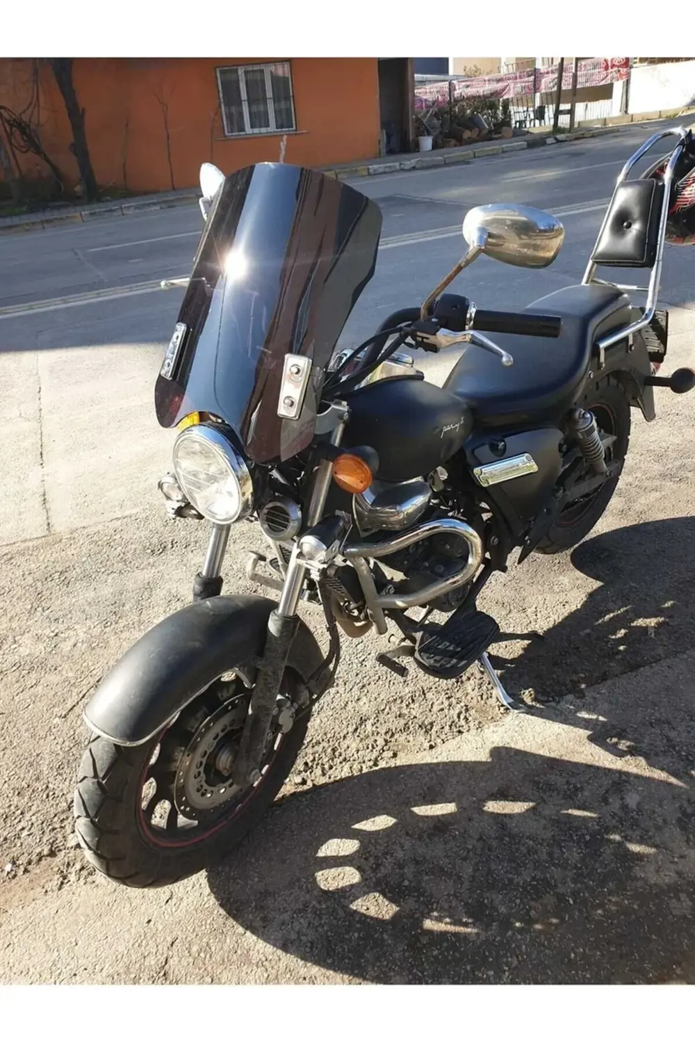 Küba Süperlight 200 Ön Cam 2008-2026 Model 53cm Siyah Renkli 4mm