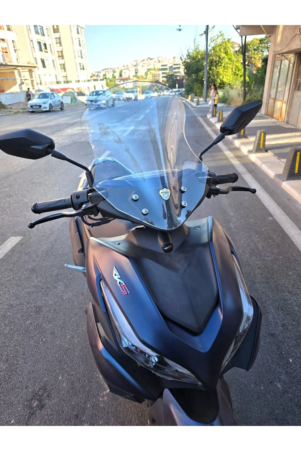 Kuba Vizy 50 Ön Cam 2025-2026 Model 43cm Şeffaf Renkli SPORTİF