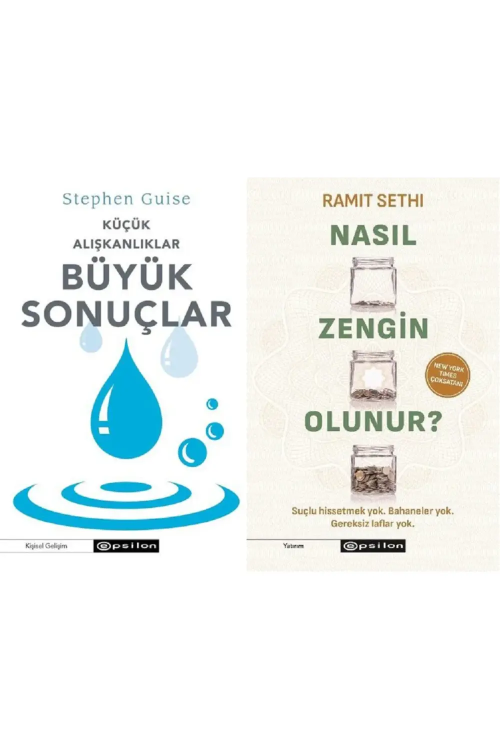 Küçük Alışkanlıklar Büyük Sonuçlar + Nasıl Zengin Olunur? 2 Kitap
