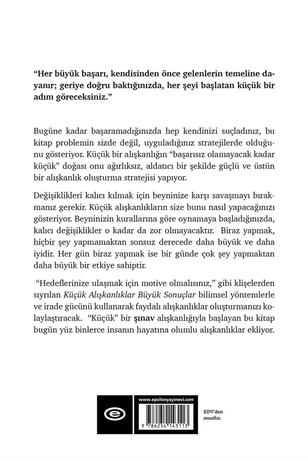 Küçük Alışkanlıklar Büyük Sonuçlar Stephen Guise