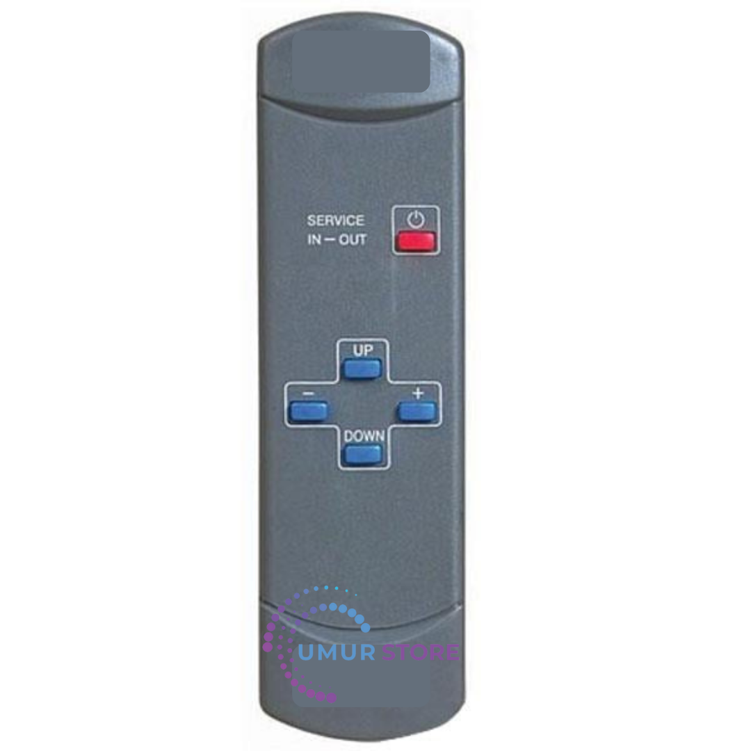 Küçük Arçelik Servis Uydu Kumandası 12,3/12