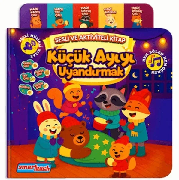 Küçük Ayıyı Uyandırmak - Sesli Aktivite Kitabı (Ses Sensörlü) Fiyatı, Yorumları ve Özellikleri