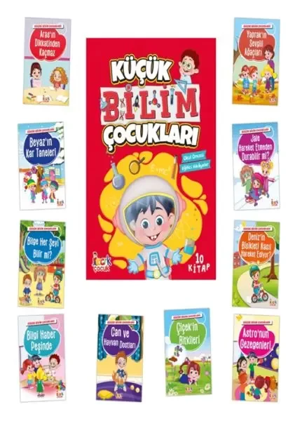 Küçük Bilim Çocukları -  (10 Kitap) Fiyatı, Yorumları ve Özellikleri
