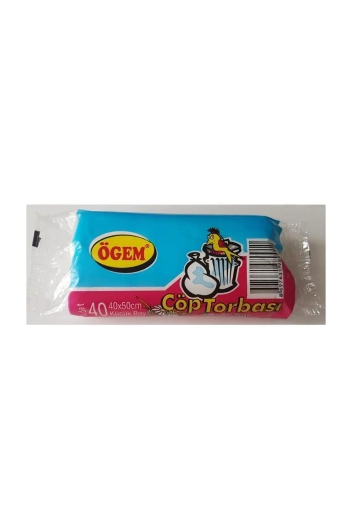 Just Cheap Store Küçük Boy Çöp Torbasi 40 X 50 Cm 40 Li Rulo X 1 Paket = 40 Adet (