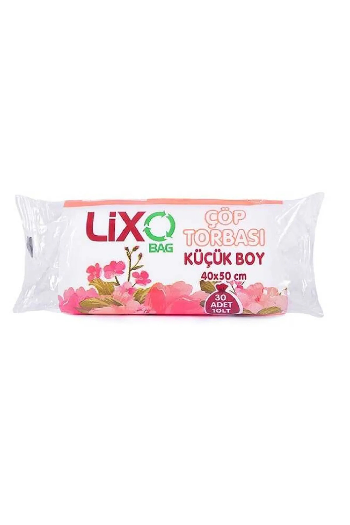 Küçük Boy Çöp Torbası 40 x 50 cm 30 Lu Rulo x 1 Paket = 30 Adet (