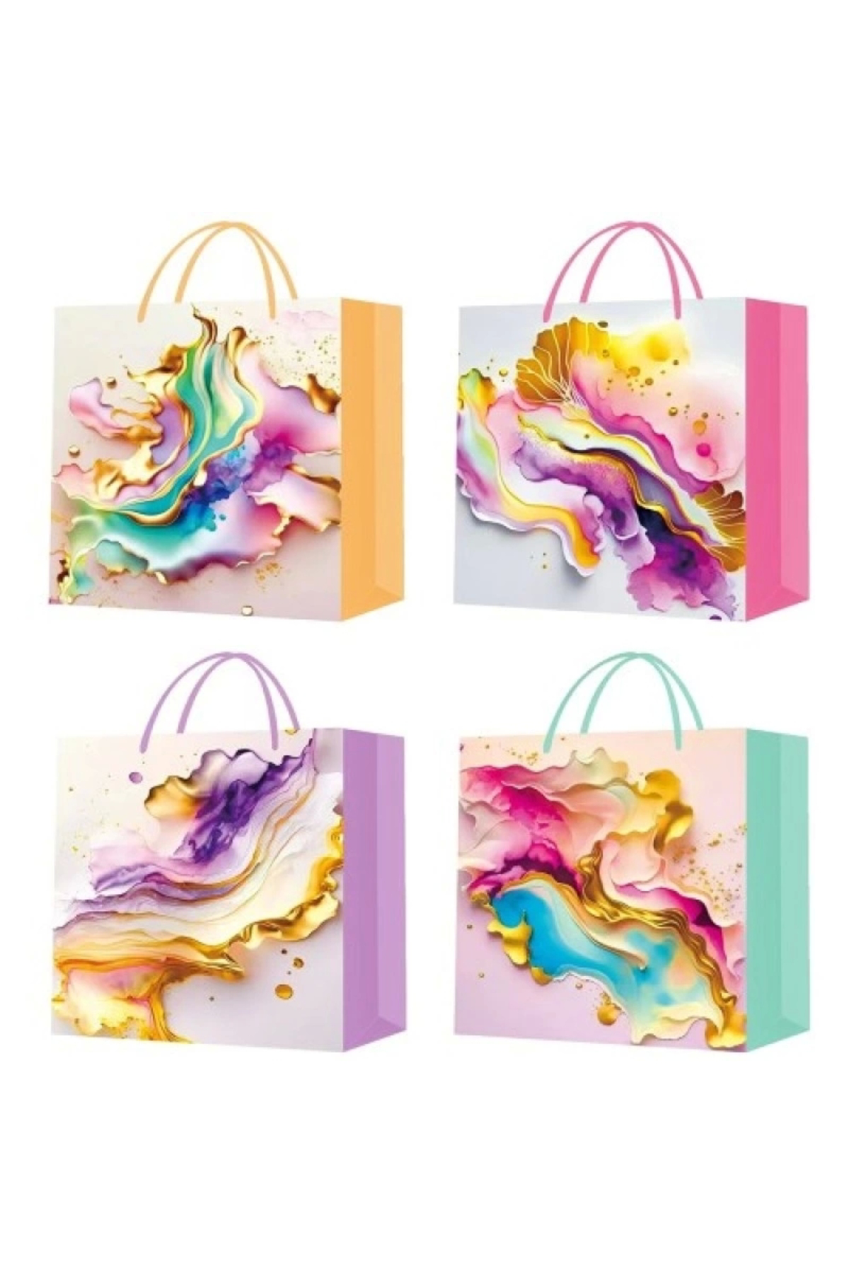 Ynt İthalat Küçük Boy İpli Karton Çanta