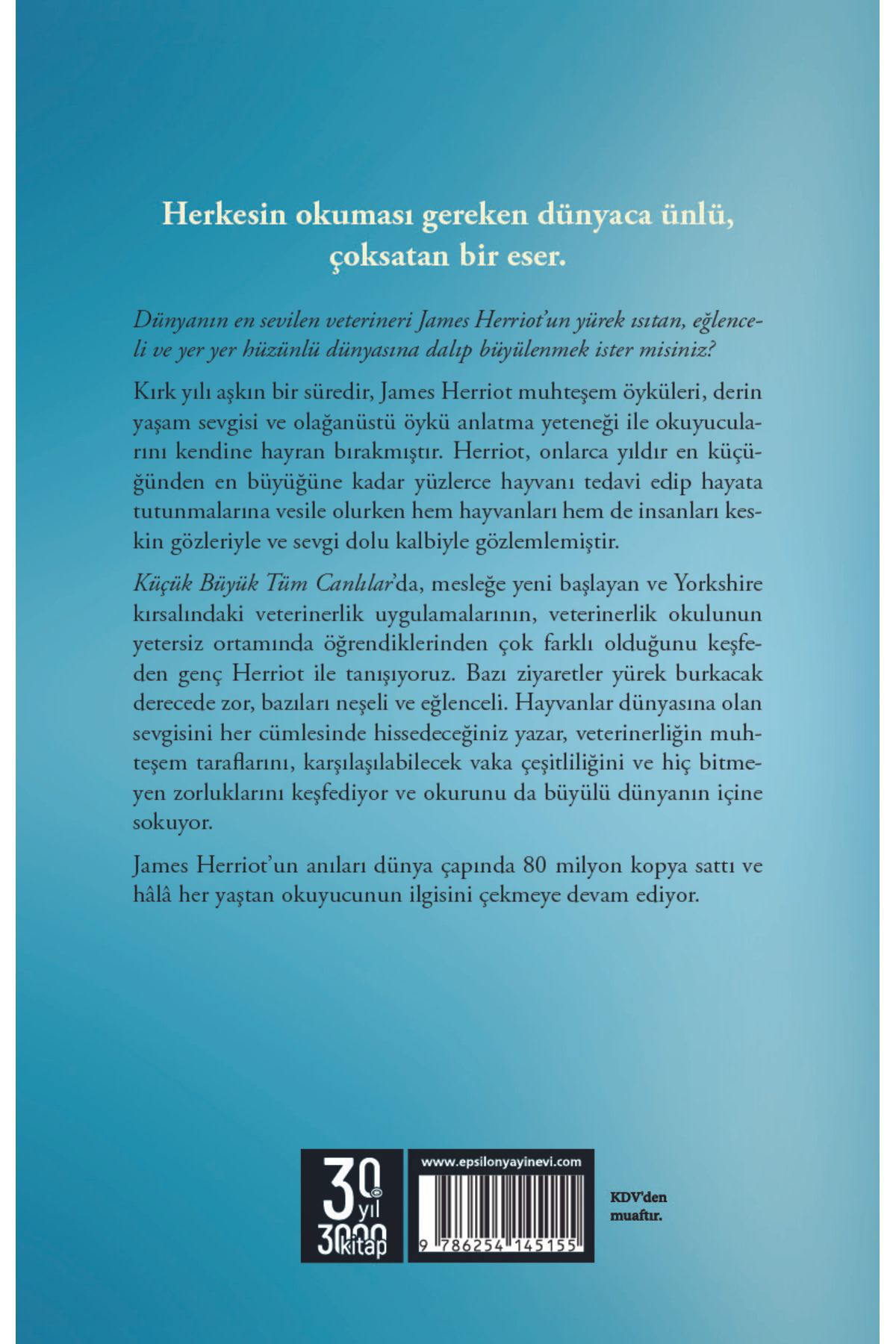 Küçük Büyük Tüm Canlılar James Herriot