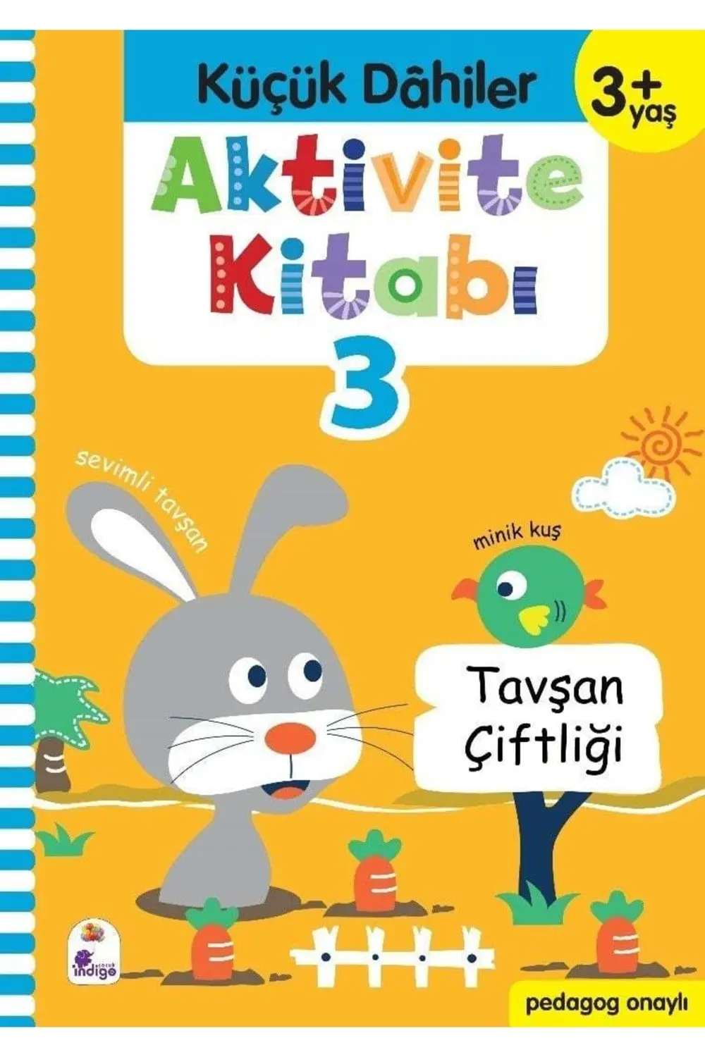 Küçük Dahiler Aktivite Kitabı 3 – 3+ Yaş (pedagog Onaylı)