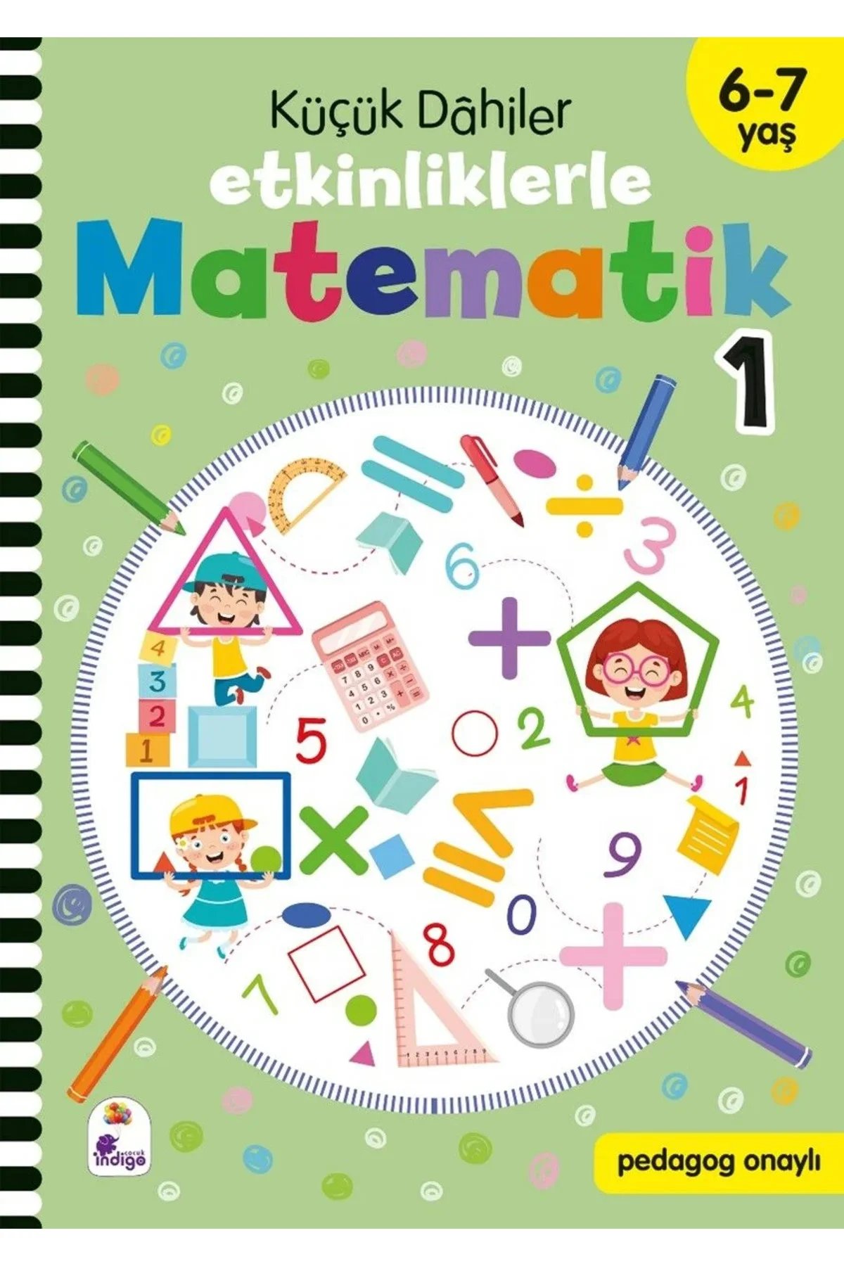 Küçük Dahiler – Etkinliklerle Matematik (6-7 Yaş) 2'li Kitap Seti