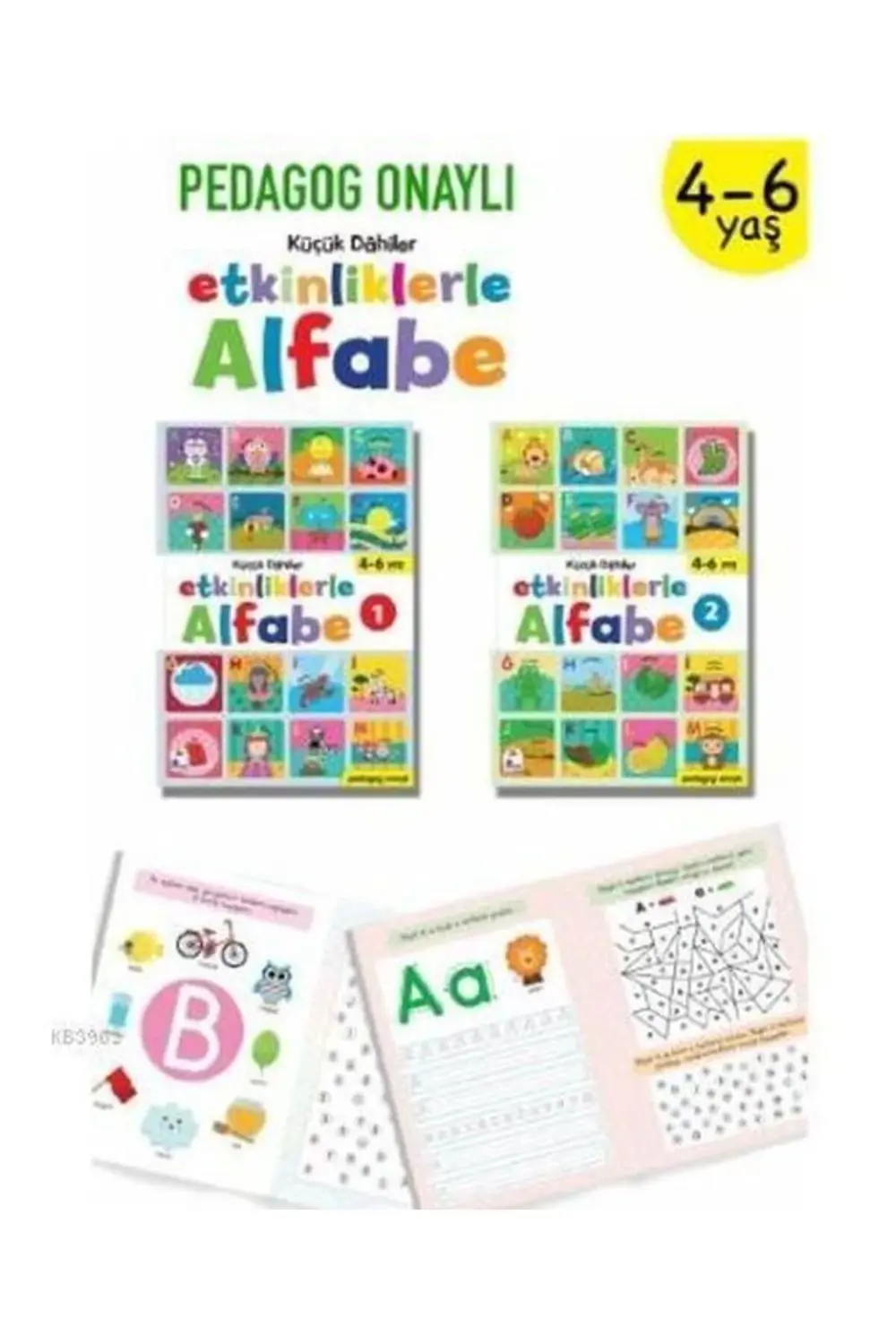 Küçük Dahiler – Etkinliklerle Alfabe (2 Kitap Takım) / / Gülizar