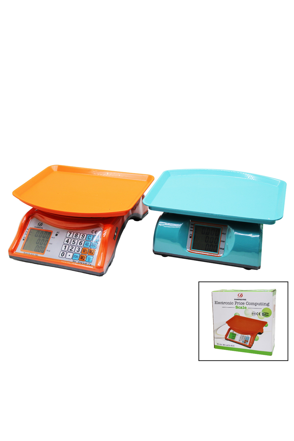 Ok Aksesuar Küçük Dijital Karpuz Terazi 40Kg Go50606521280