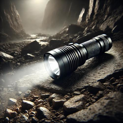 Küçük Güçlü Zoomlu El Feneri - 10 cm Alüminyum Metal Gövde, Beyaz Küçük Güçlü Zoomlu El Feneri - 10 cm Alüminyum Metal Gövde, Beyaz