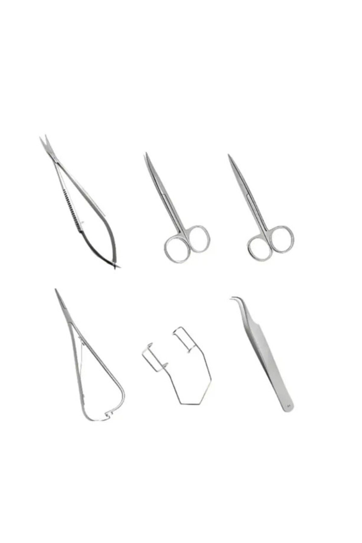 Küçük Hayvan Göz Cerrahi Seti 6 Parça