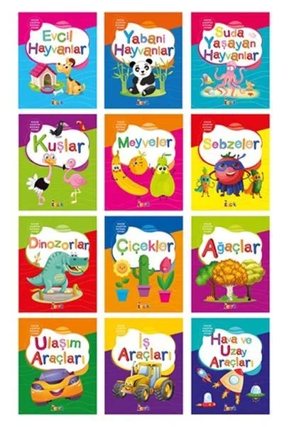 Küçük Kaşifin Boyama Kitabı (12 Kitap Takım) Fiyatı, Yorumları ve Özellikleri