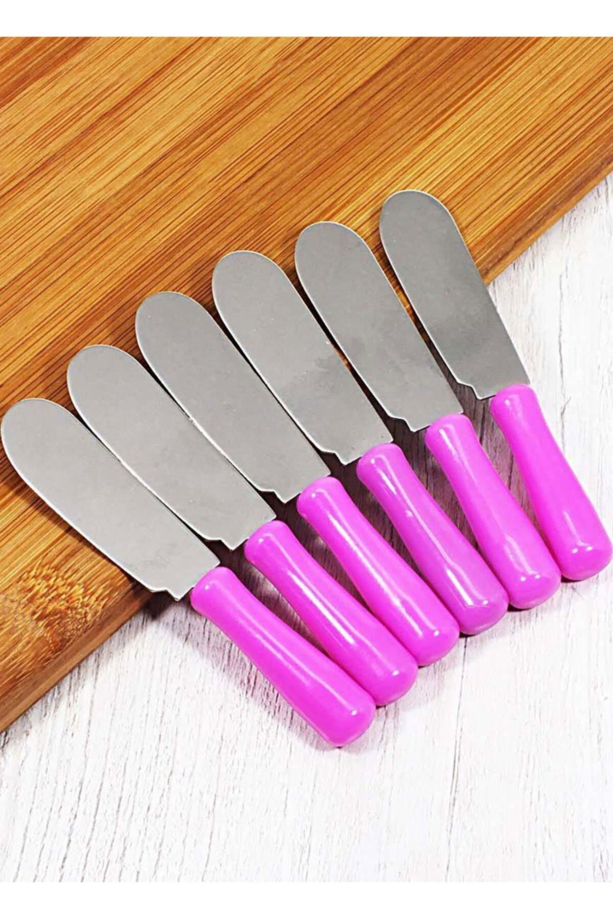 Küçük Kibar Güzel Görünümlü Kahvaltı Bıçakları 6'lı Set