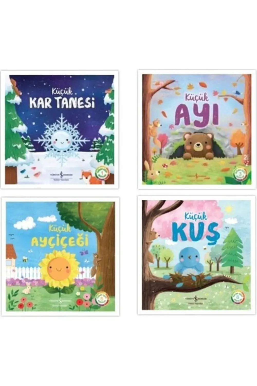 Küçük Kuş - Küçük Ayçiçeği - Küçük Ayı - Küçük Kar Tanesi - Doğan
