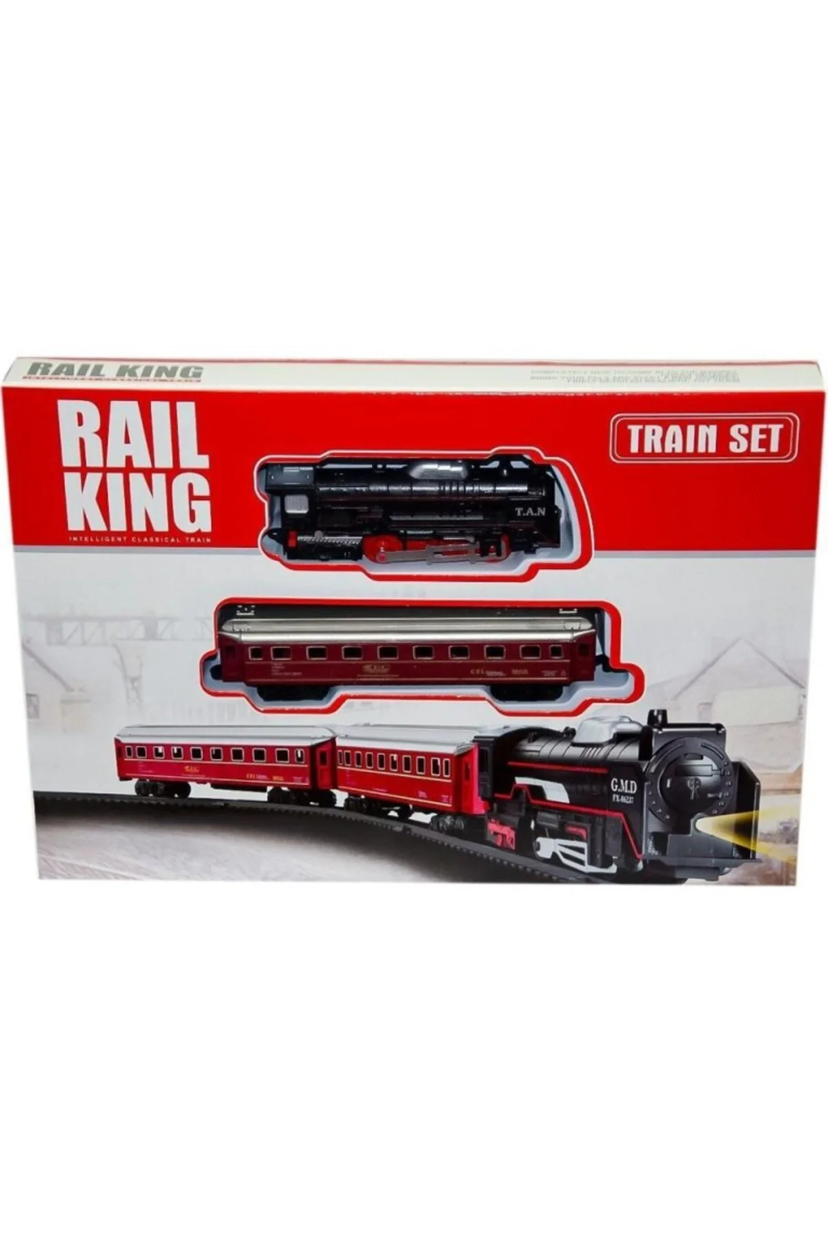KÜÇÜK PİLLİ TREN SETİ