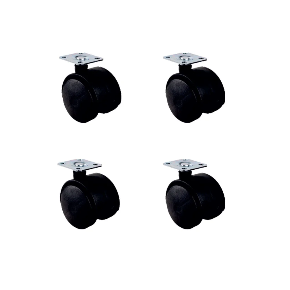 Küçük Plastik Tablalı Teker - 40 MM HKS101 - 4 Adet Küçük Plastik Tablalı Teker - 40 MM HKS101 - 4 Adet