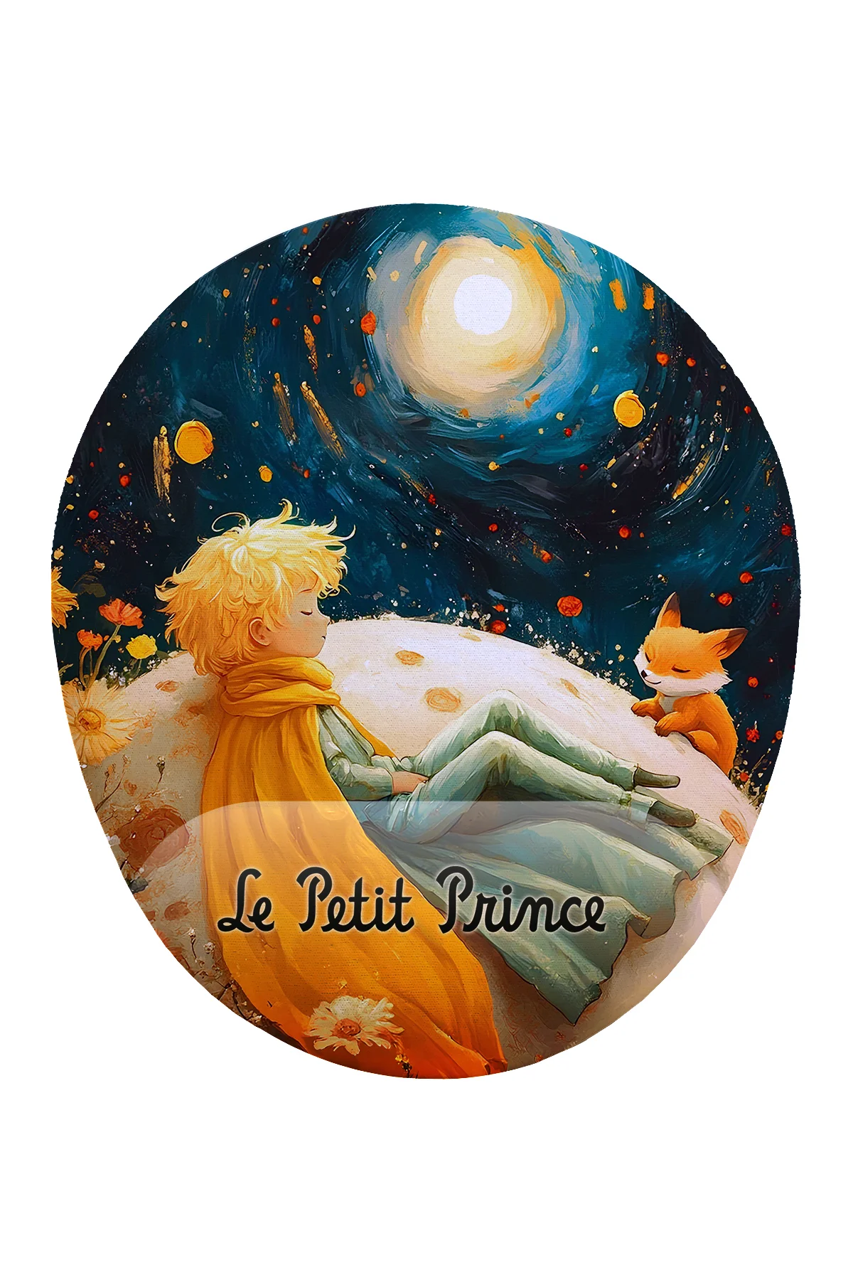 Küçük Prens Bilek Destekli Mouse Pad Ergonomik Kaymaz Taban Mouse