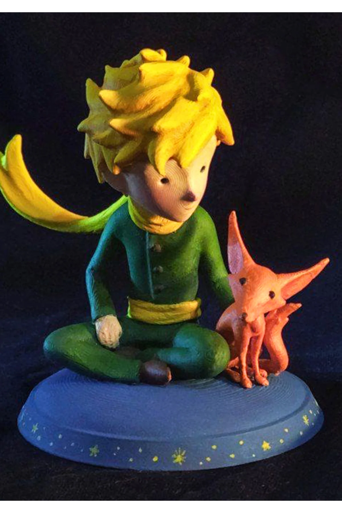 Küçük Prens Figür Küçük Prens Tilki Obje Little Prince Obje 25CM Büyük Boy