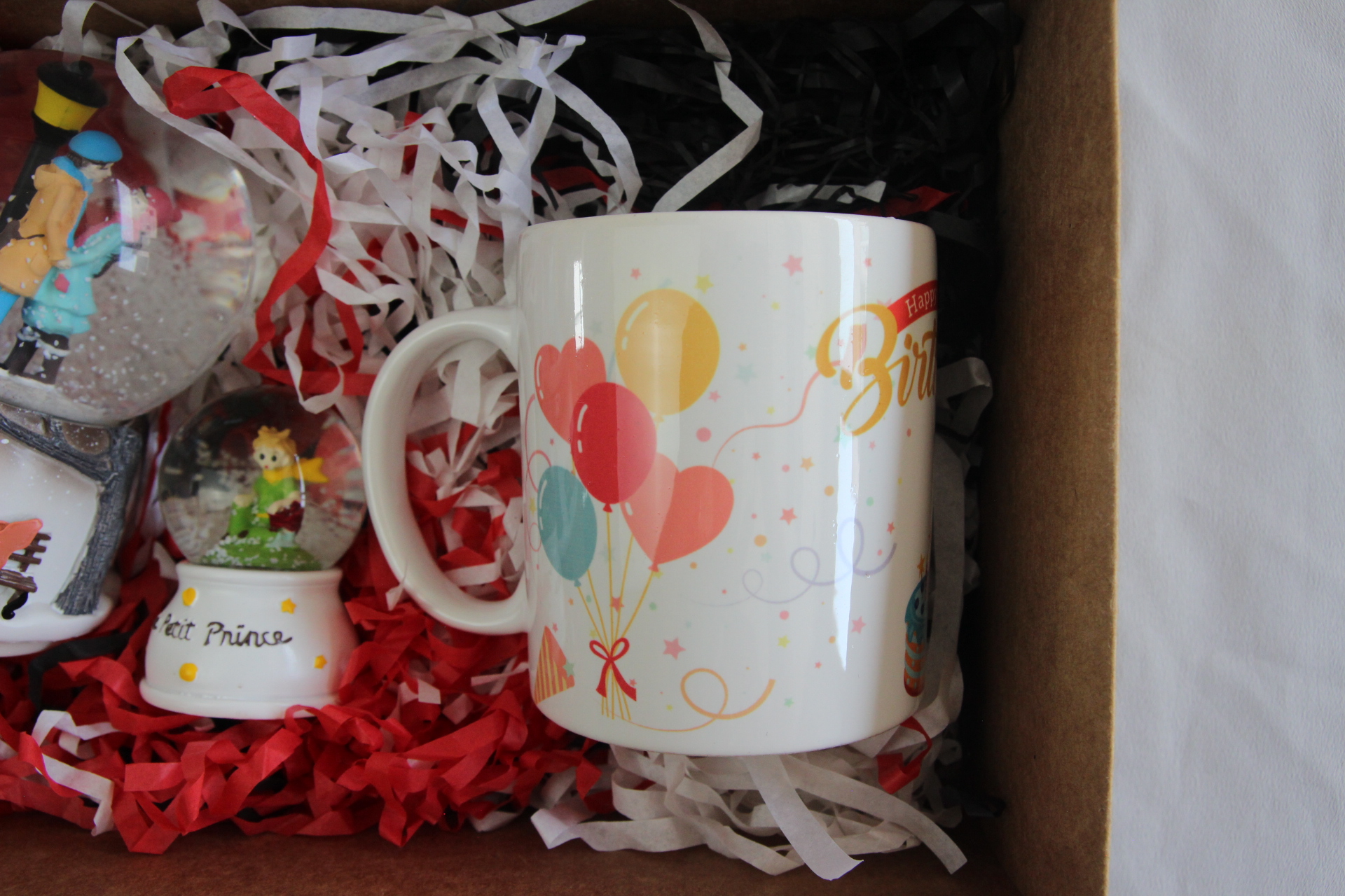 Home Küçük Prens Küre Doğum Günü Kupa Bardak Müzikli Kar Küresi Hediye Kutusu