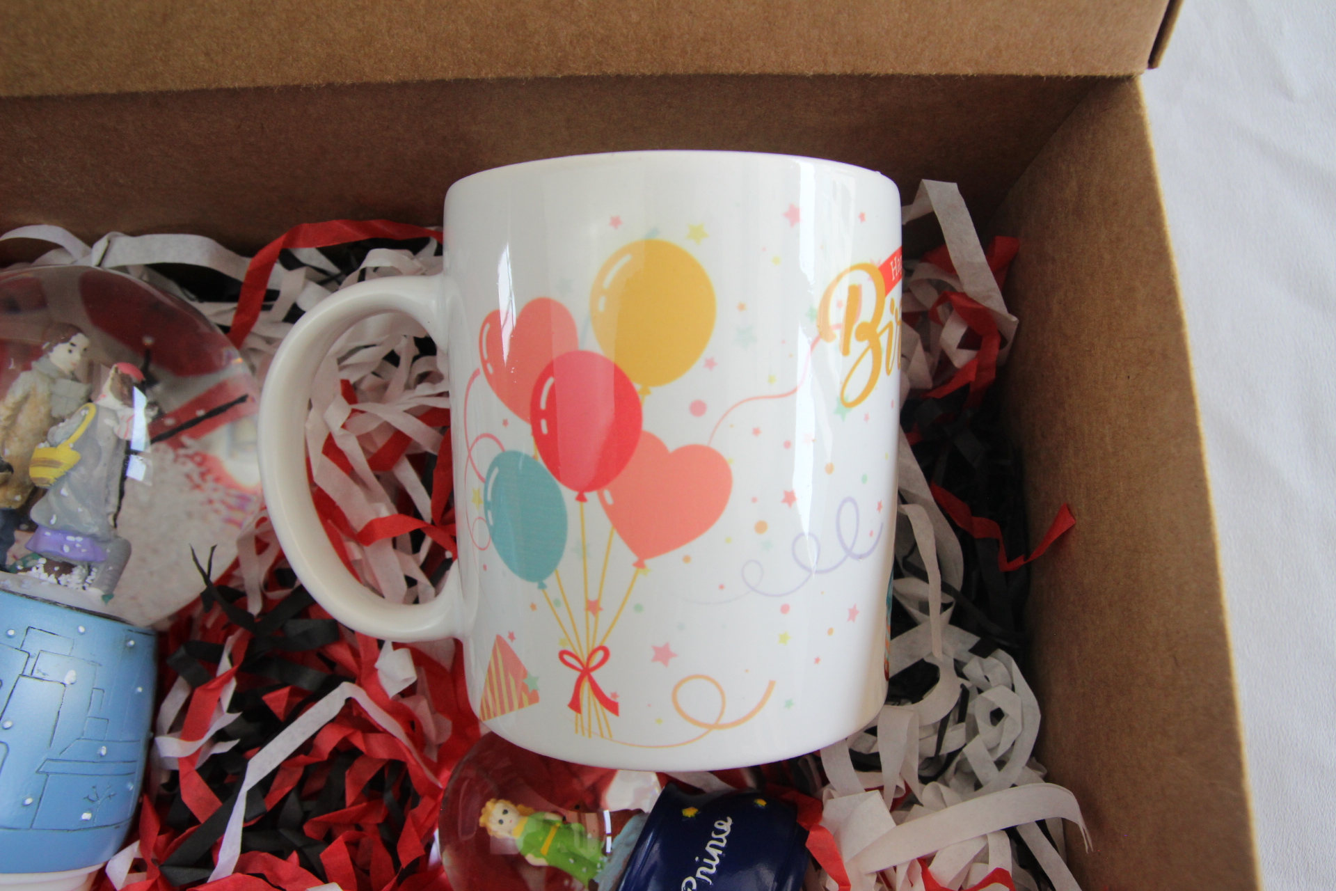 Home Küçük Prens Küresi Doğum Günü Kupa Bardak Ve Aşıklar Tema İşıklı Müzikli Kar Küresi