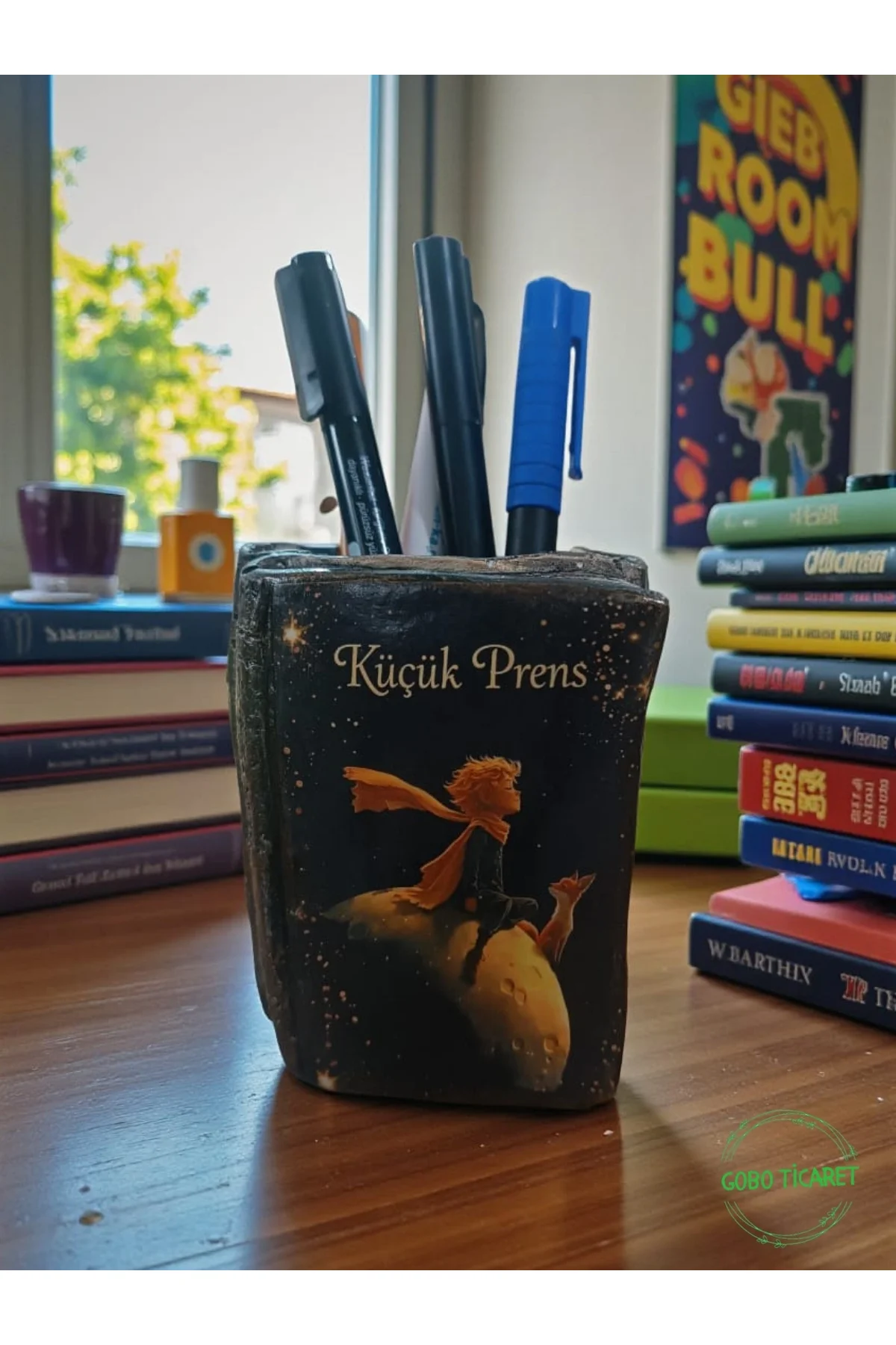 Küçük Prens Motifli Kalemlik 10 x 8 cm