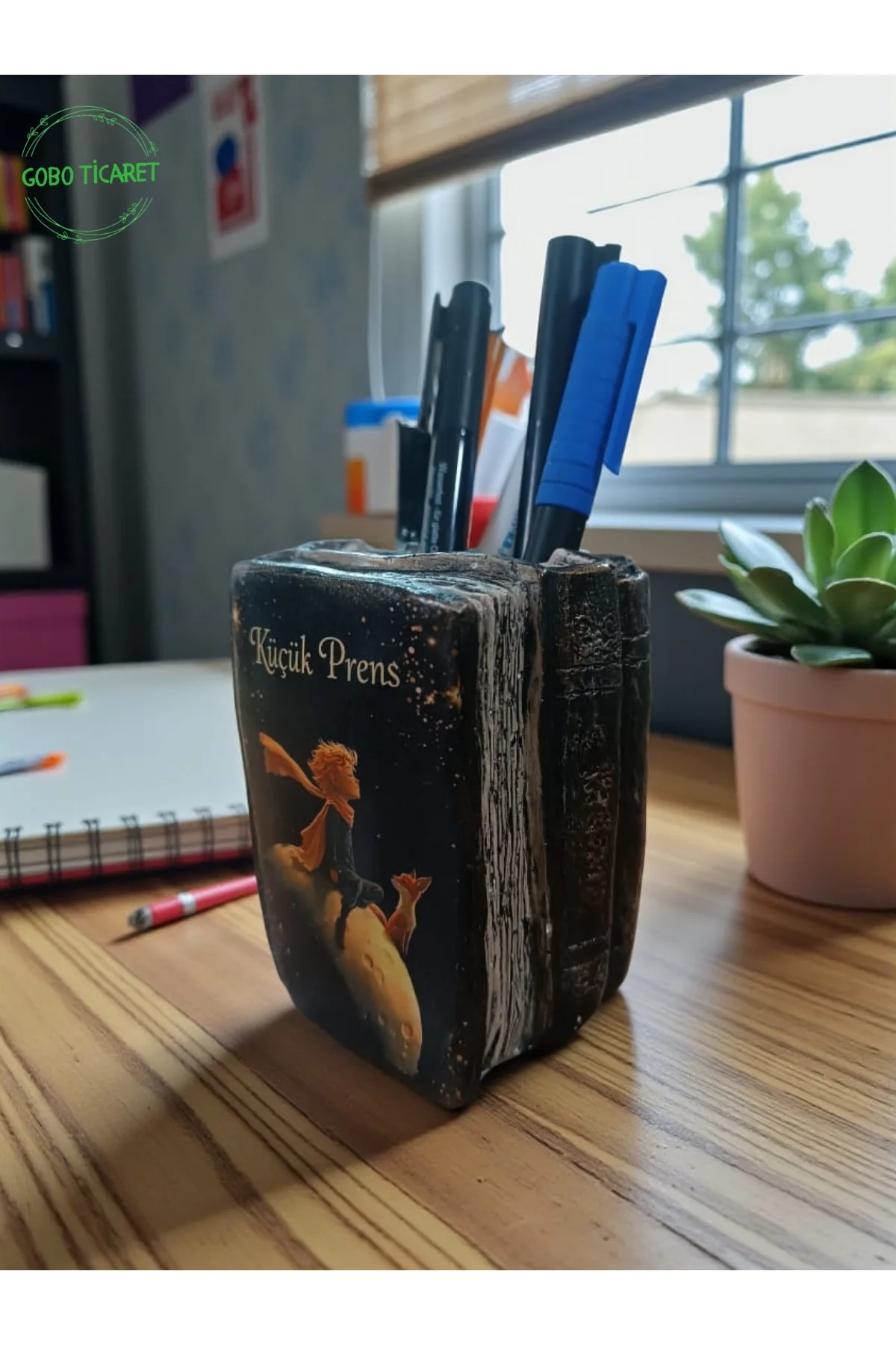 Küçük Prens Motifli Kalemlik 10 x 8 cm