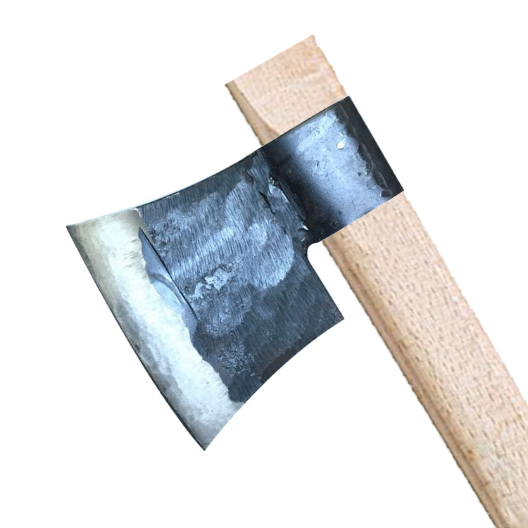 Küçük Sakallı Saplı Nacak - Balta 60cm - Dövme Çelikten TdrTR