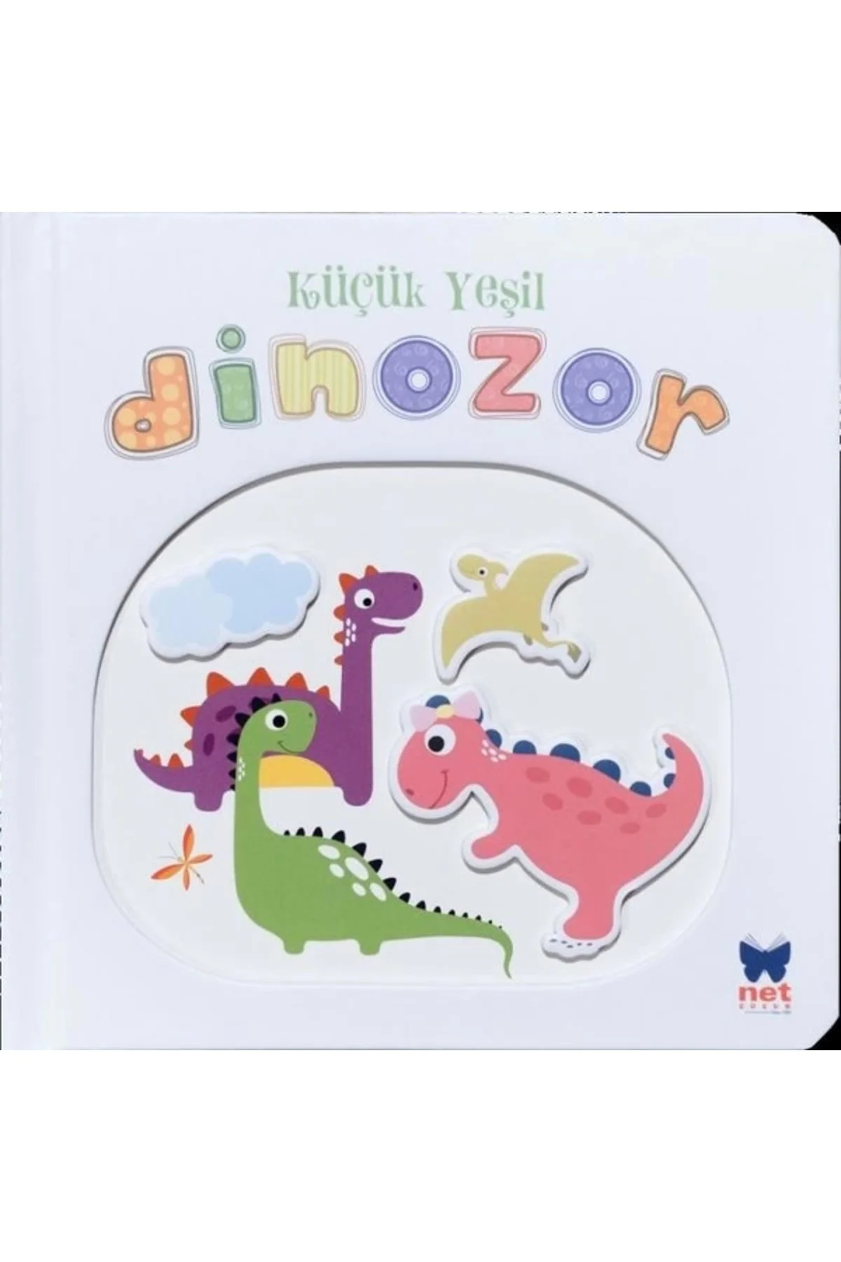 Küçük Yeşil Dinozor - Pencereli Dokun Hisset
