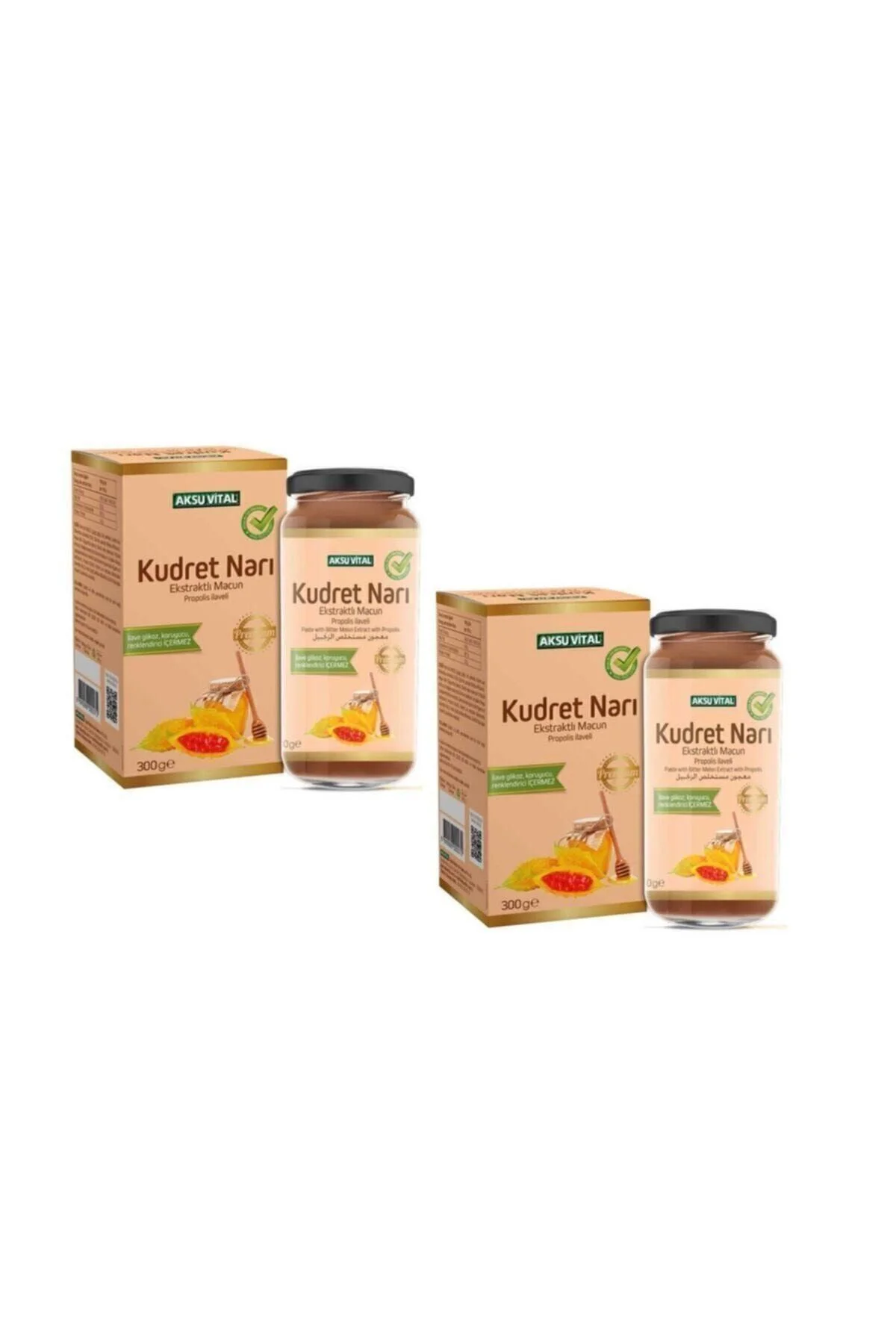 Kudret Narı Ekstraktlı Macun 300 Gr X 2 Adet Sağ Salim Şifa Marke