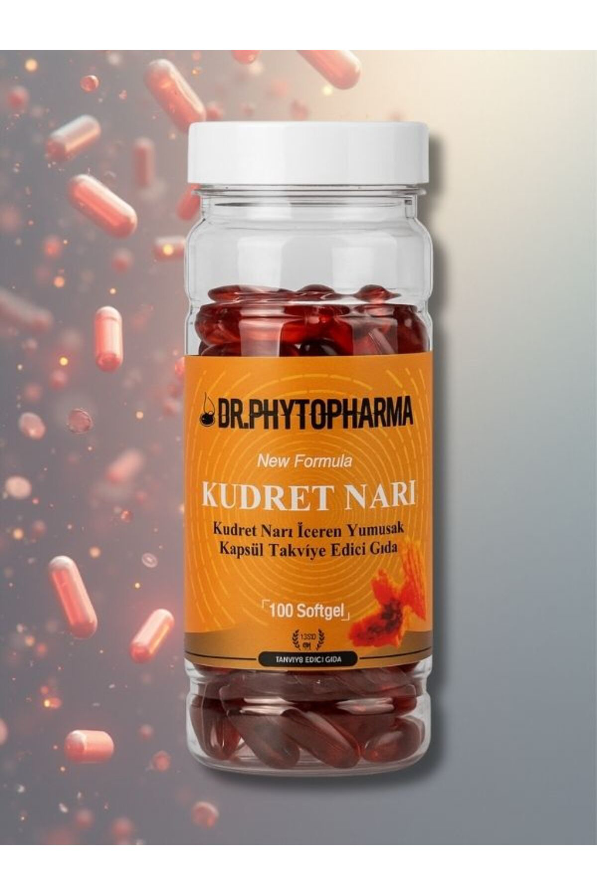 Kudret Narı İçeren Yumuşak KapsülTakviye Edici Gıda Softjel 100 K
