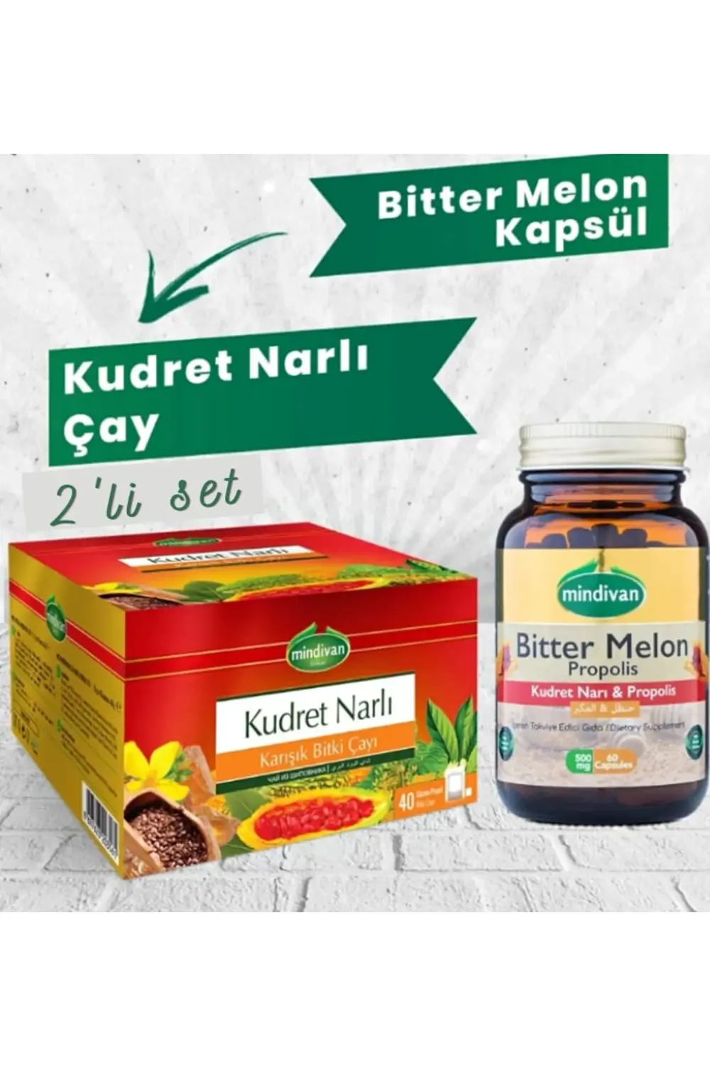 Kudret Narı Kapsül + Kudret Narlı Çay