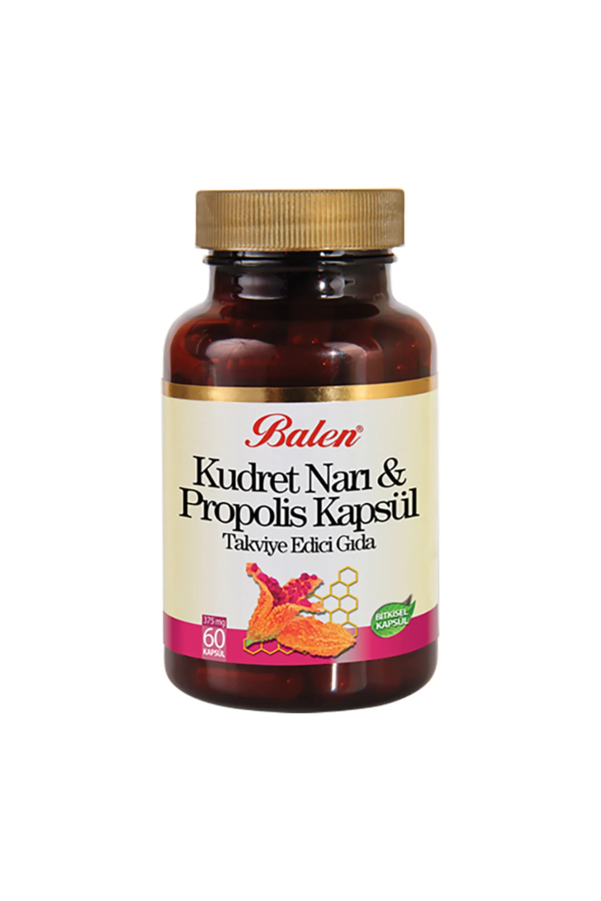 Kudret Narı Propolis Kapsül 375mg*60