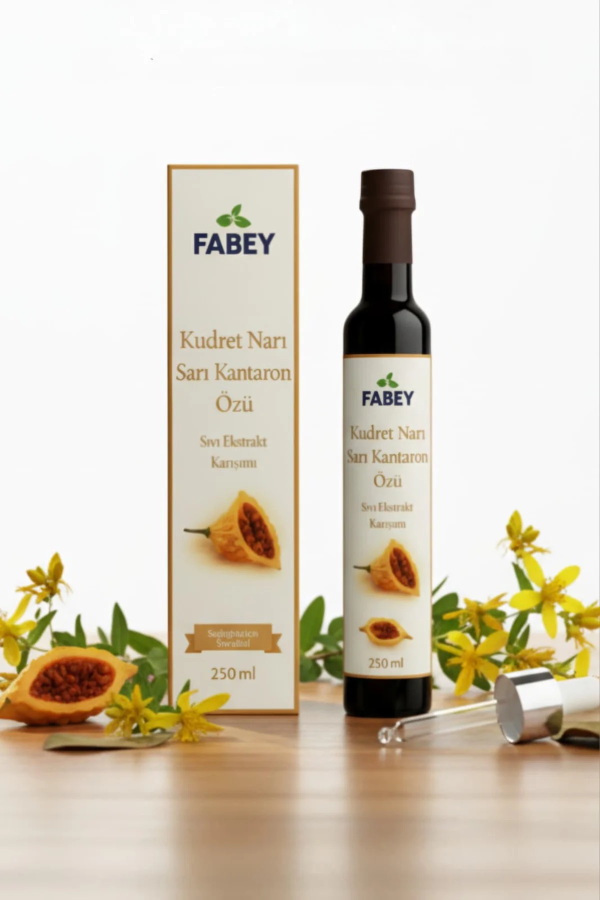 Kudret Narı & Sarı Kantaron Özü Sıvı Ekstrakt Karışımı 250ml