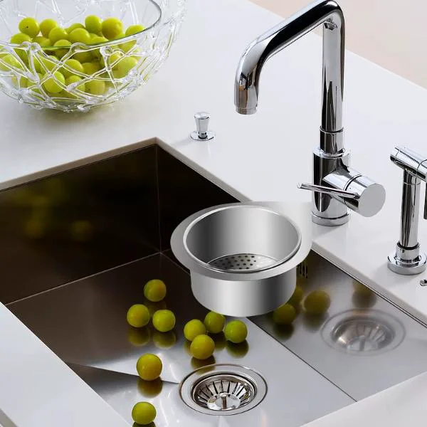 Kuğu Figürlü Paslanmaz Lavabo Drenaj Sepeti