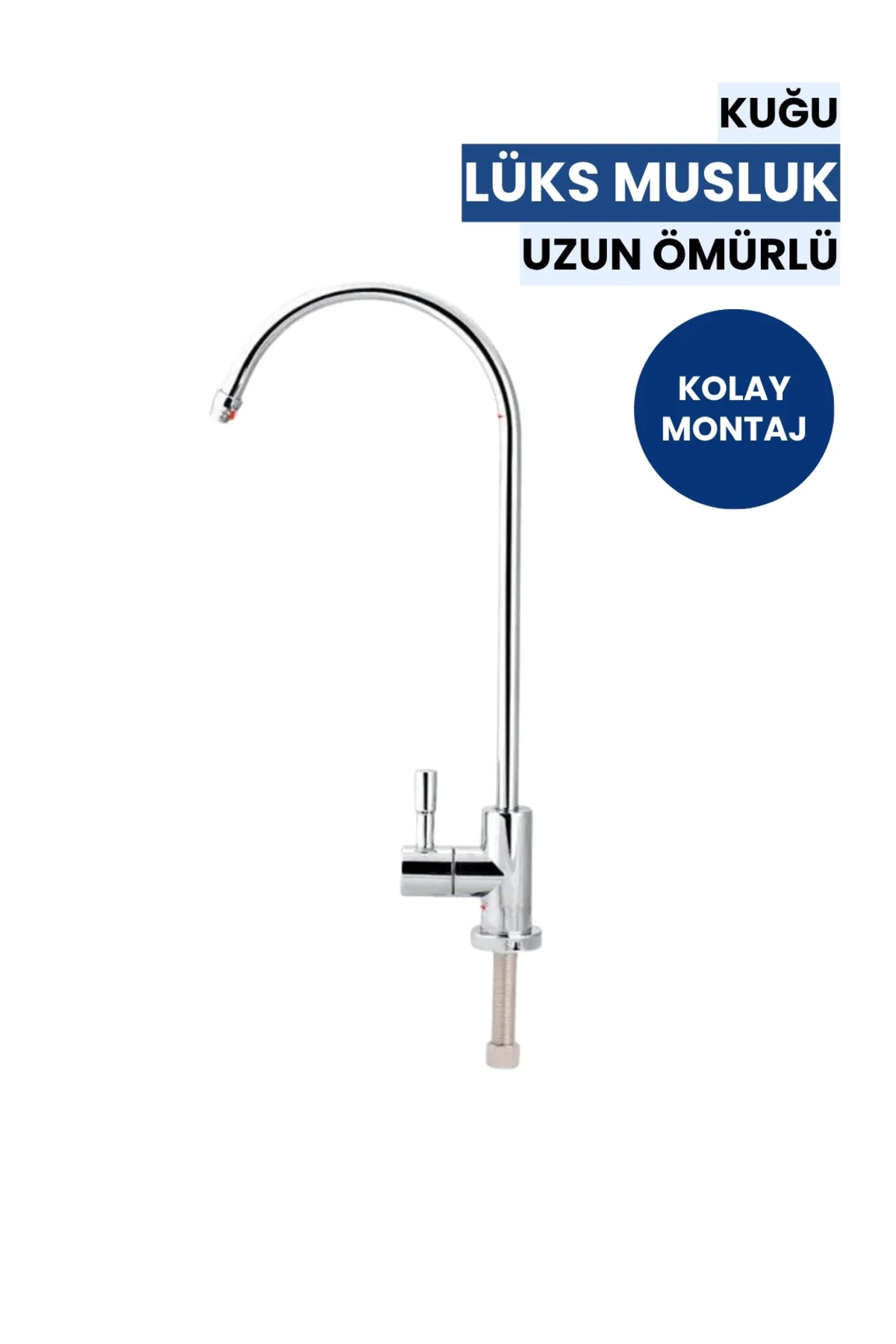 Kuğu Su Arıtma Musluğu | Paslanmaz Gövde • Kolay Montaj • Tüm Sistemlerle Uyumlu (Üreticiden) Fiyatı, Yorumları ve Özellikleri