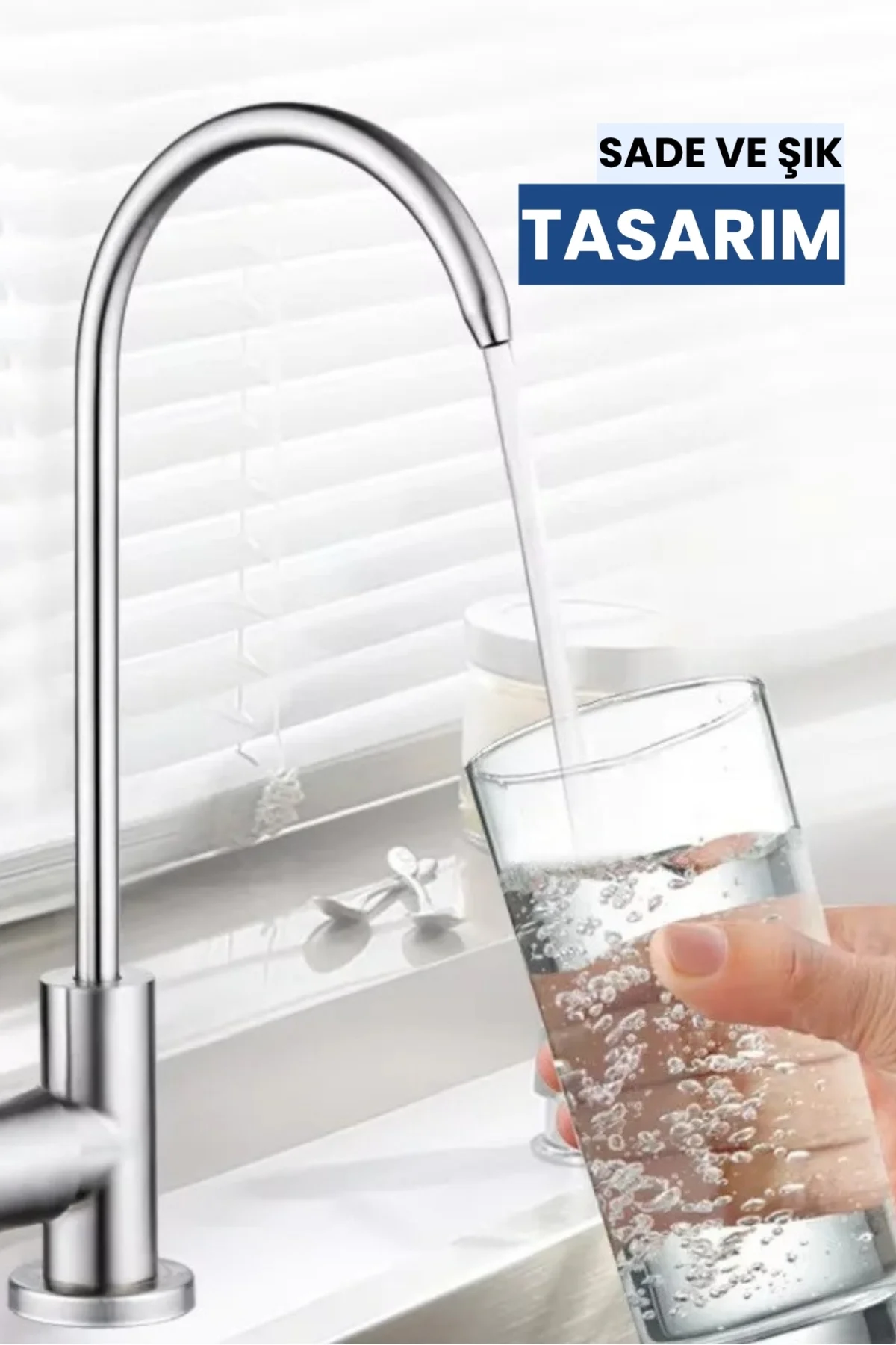 Kuğu Su Arıtma Musluğu | Paslanmaz Gövde • Kolay Montaj • Tüm Sistemlerle Uyumlu (Üreticiden) Fiyatı, Yorumları ve Özellikleri