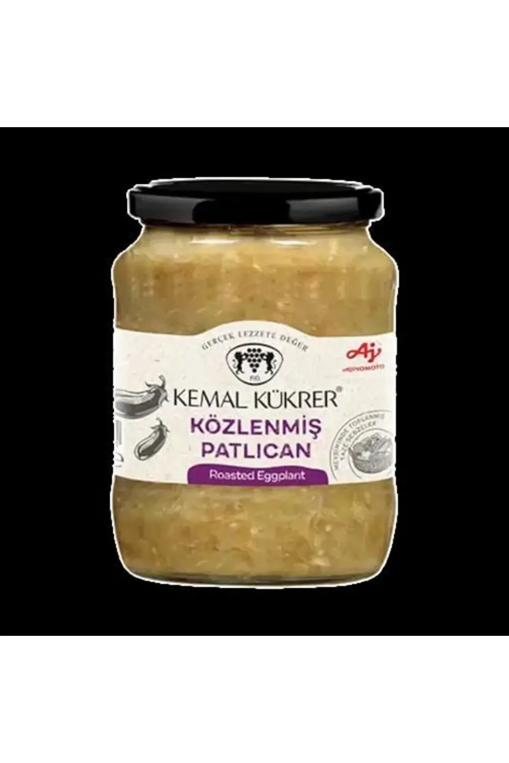 Kükrer Közlenmiş Patlıcan Cam Kavanoz 720 cc 1178227