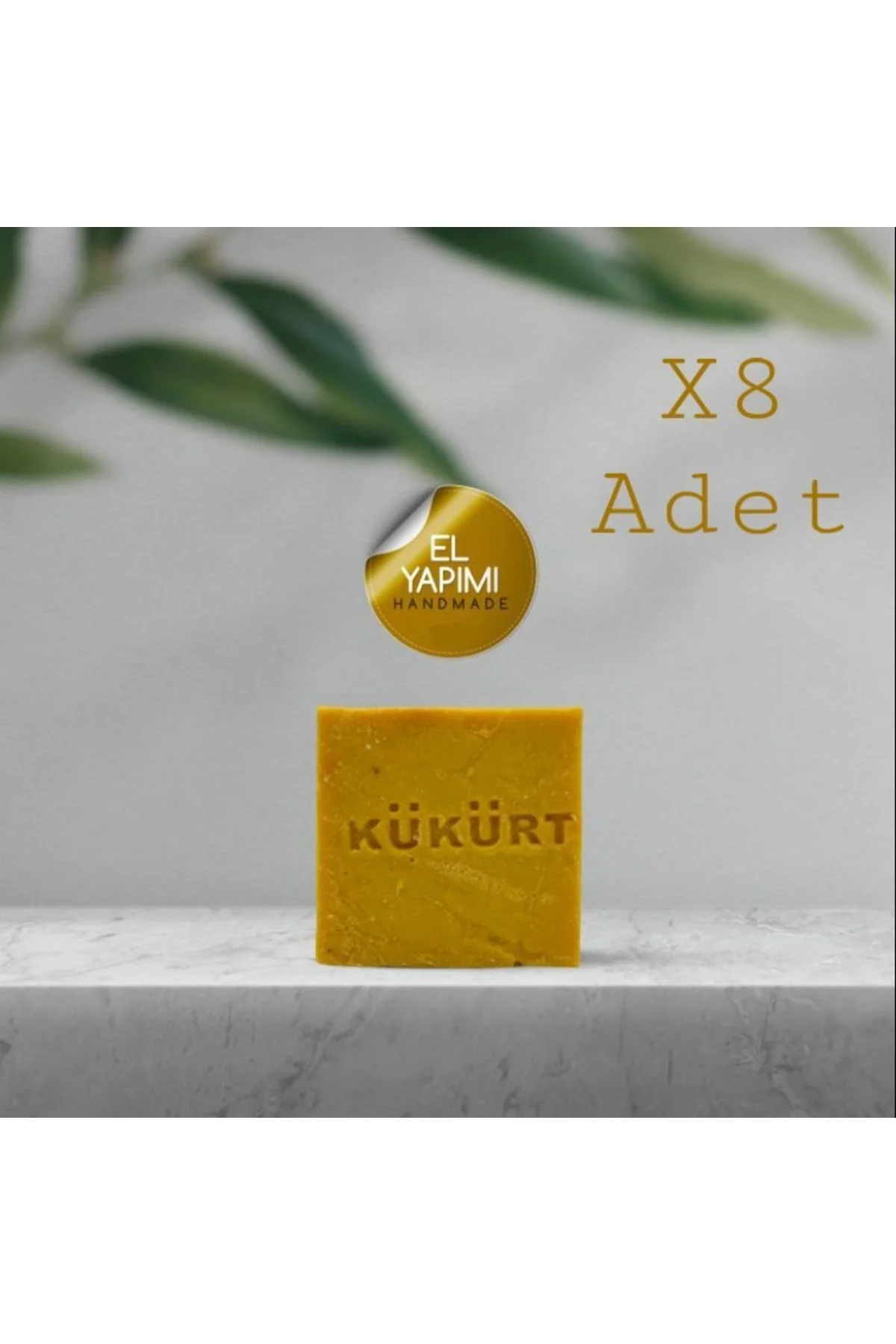 Kükürtlü Doğal Sabun 8 Adet